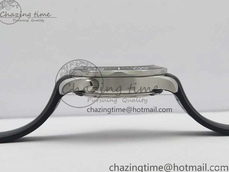 0410 2019 Seamaster Diver 300M OMF Best Edition Black Ceramic White Dial on Black Rubber Strap A WaterResistant 7938